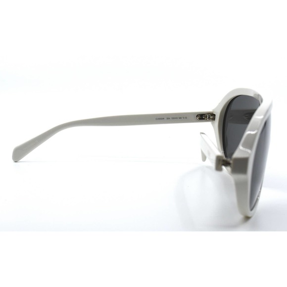 CELINE CL40234I WHITE DARK GREY LENS UNISEX SUNGLASSES - Picture 11 of 12